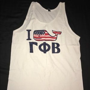Gamma Phi Beta Whale Tank - Size M