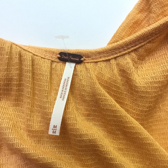 NWT Free People Float Away Mango Tank Top - Picture 4 of 7