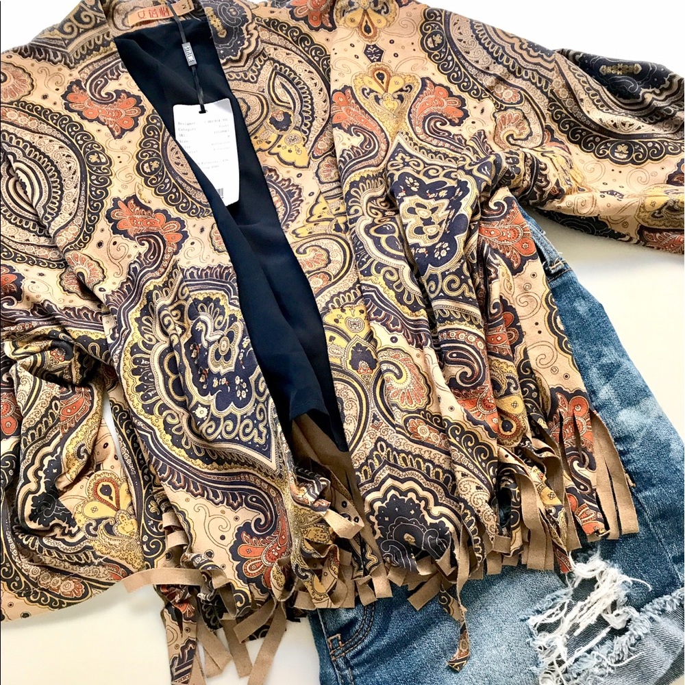 NWT Boho kimono size med