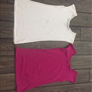 2 Downeast basics wonder t shirts.