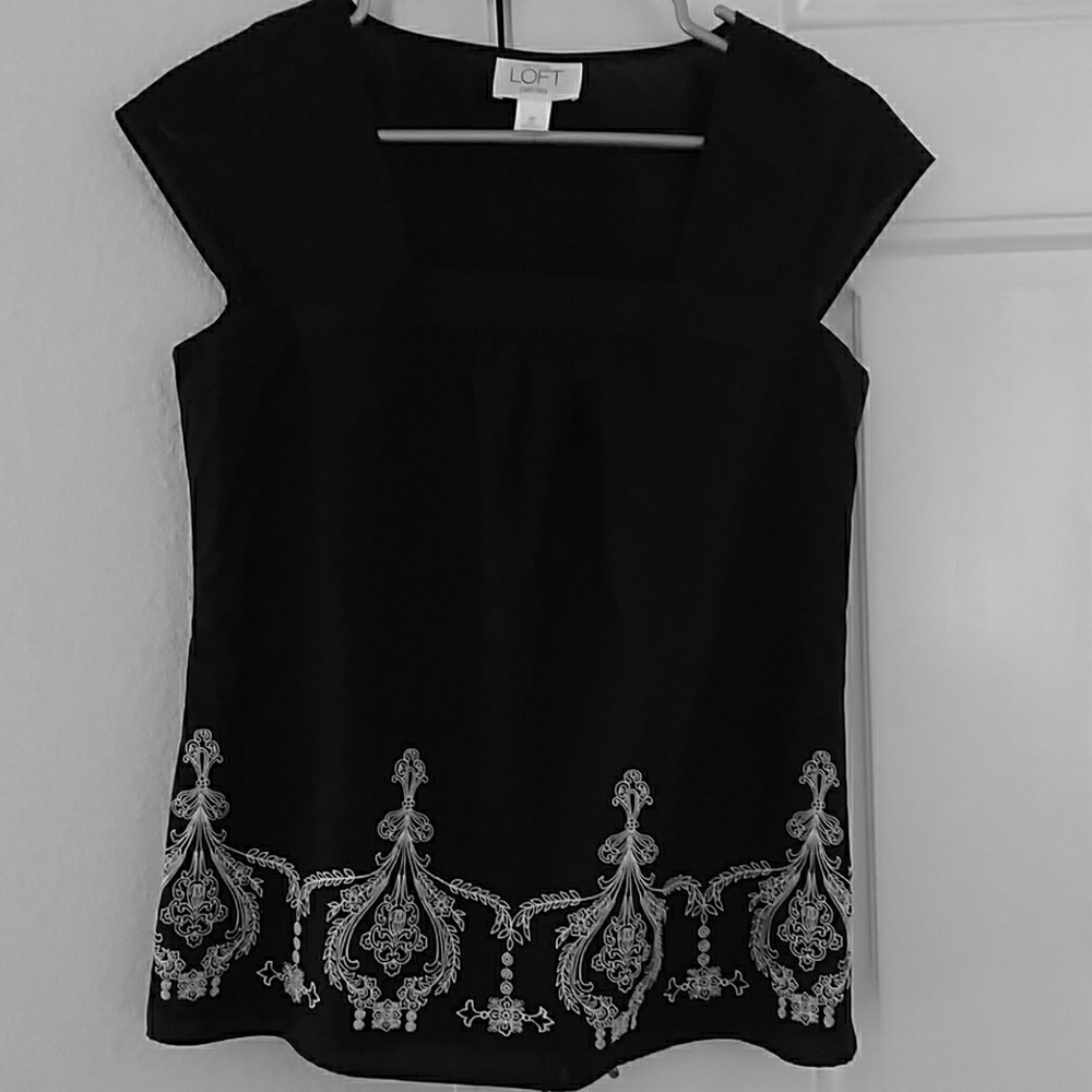 LOFT Black & White TOP