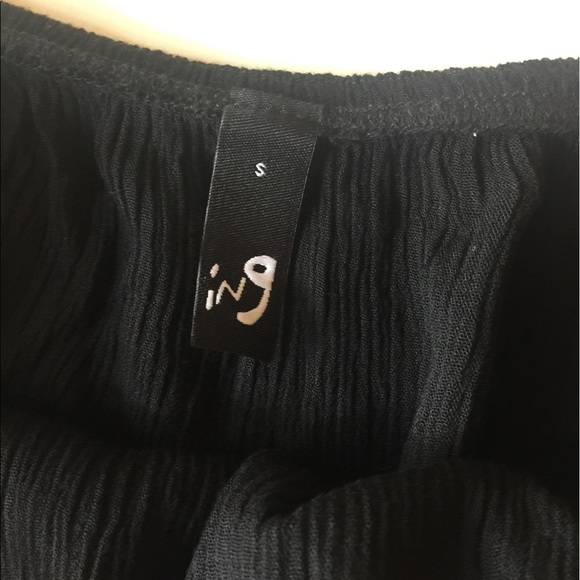 iNg Romper off shoulder with tassel detail,NWOT,S - Picture 3 of 5