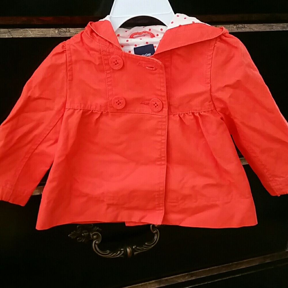 6-12 month jacket so light and comfortable.