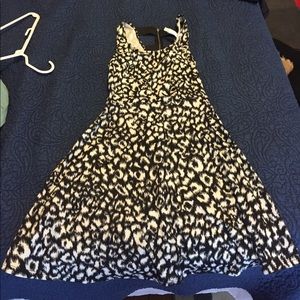 Cute animal print dress!