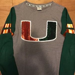 Univeristy of Miami Pullover