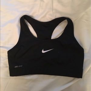 Black Nike bra