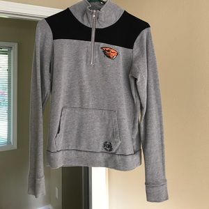 Oregon State Beavers half zip