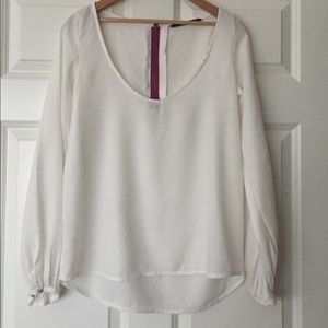 Zara white blouse Zara white blouse