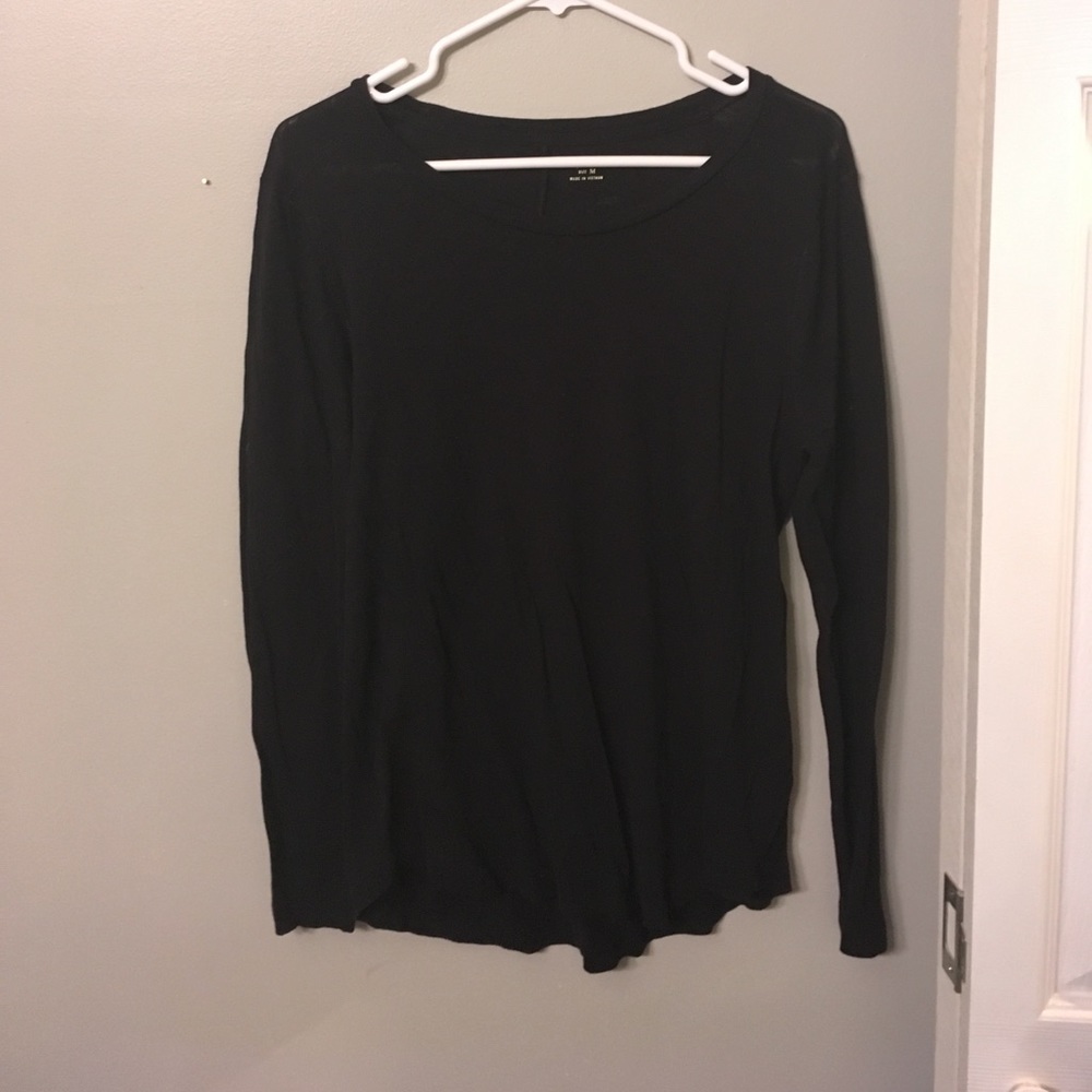 Madewell whisper cotton long sleeve tee