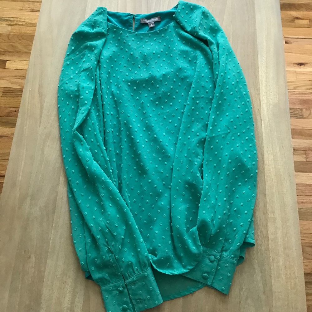 Green BLOUSE NWT PIPERLIME SMALL