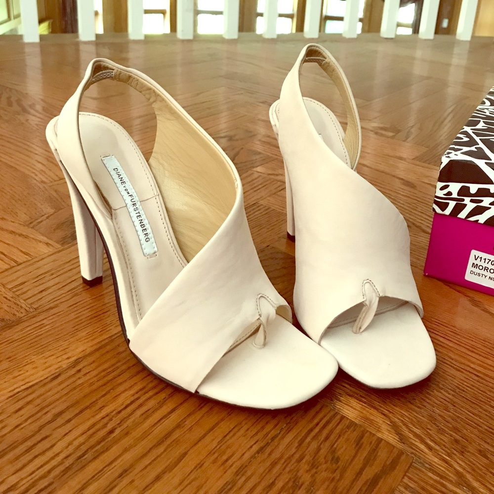 DVF Nude Heel