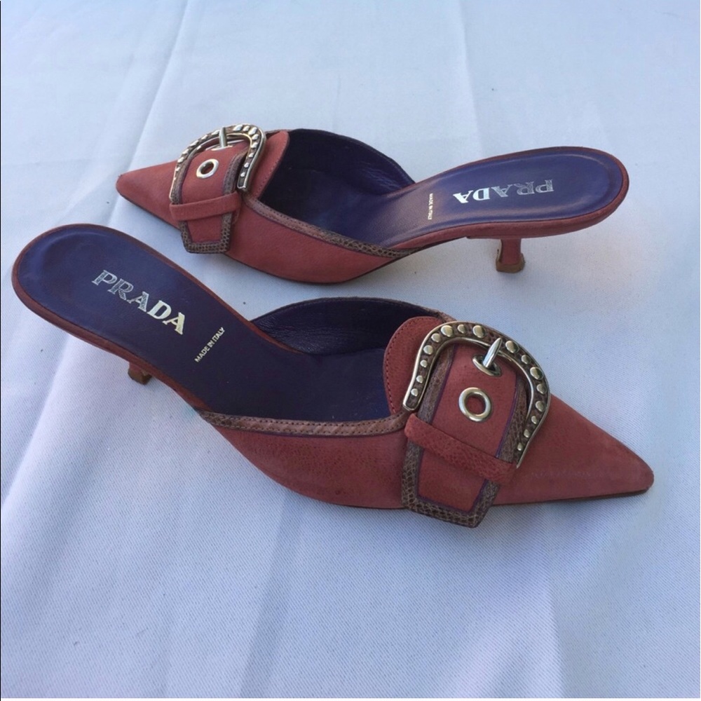 *SOLD* Prada Kitten Heels (Authentic)