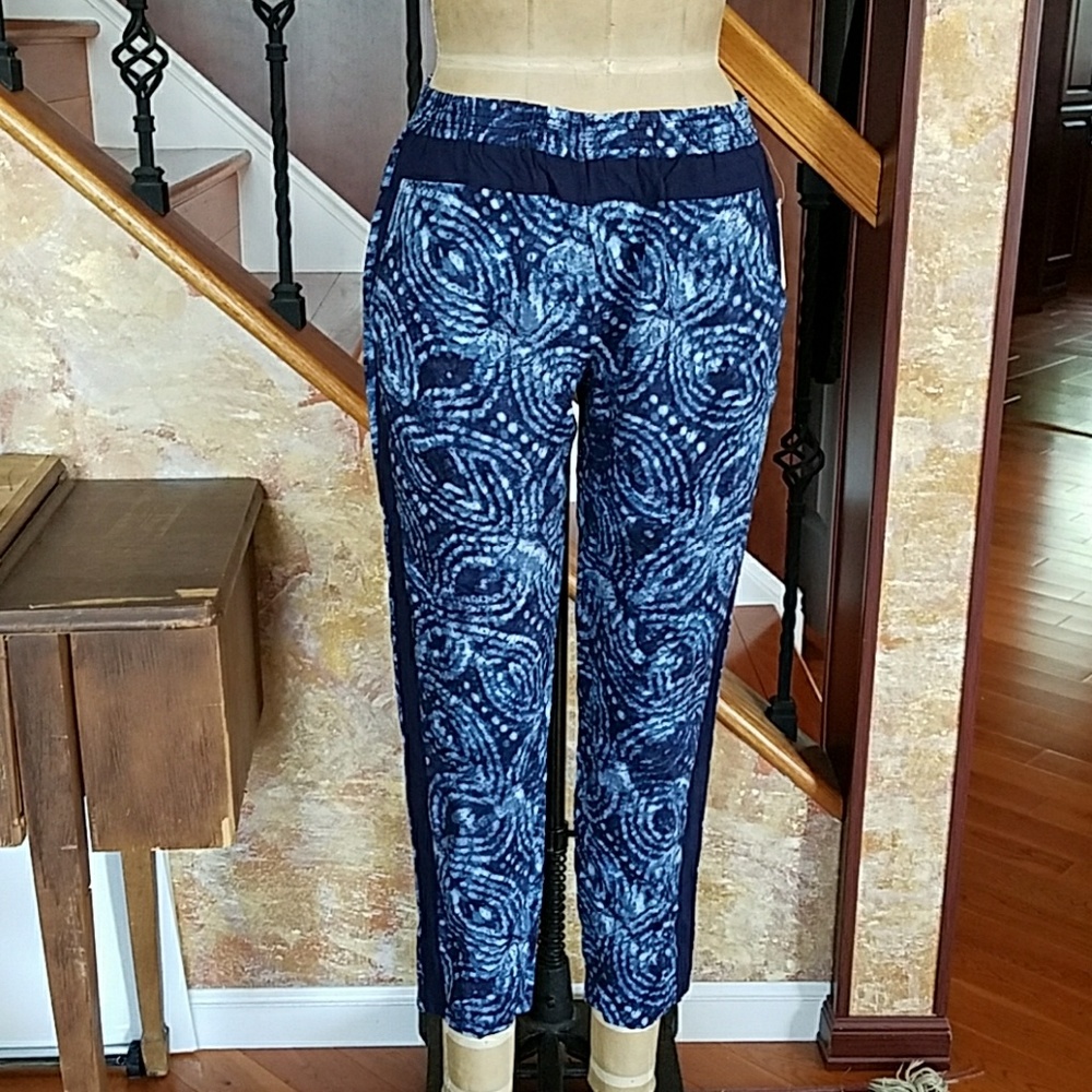 Anthropologie Floral Pants