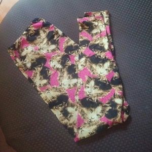 Lularoe UNICORN CAT leggings TC