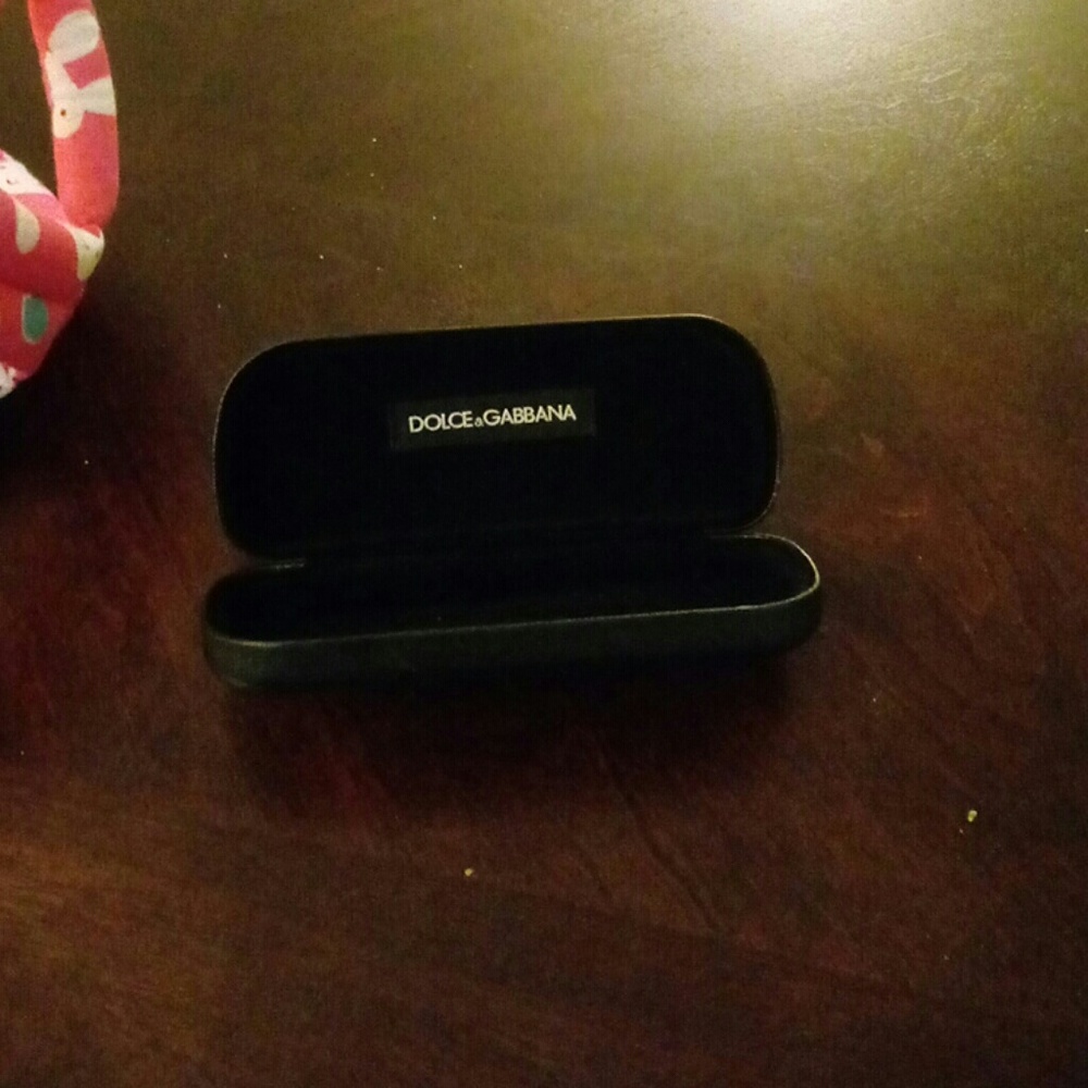 Dolce and Gabbana eyeglass case
