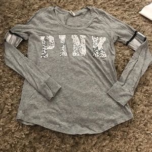 Victoria's Secret pink BLING top