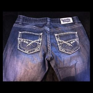 Rock and roll cowgirl jeans