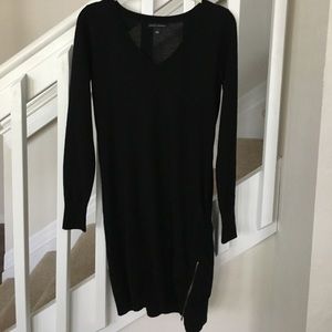 Banana Republic Sweater Dress - Black, Size M