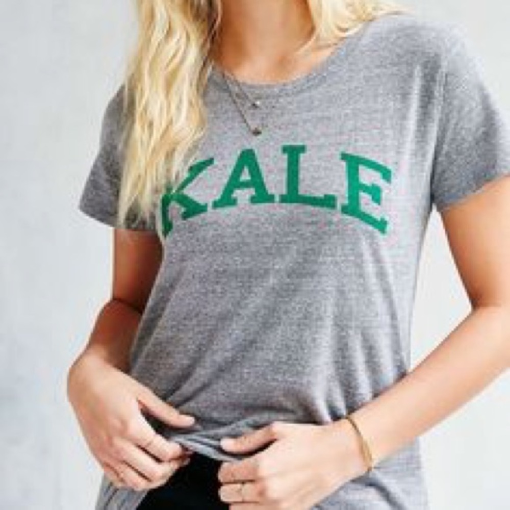 Urban outfitters kale t shirt