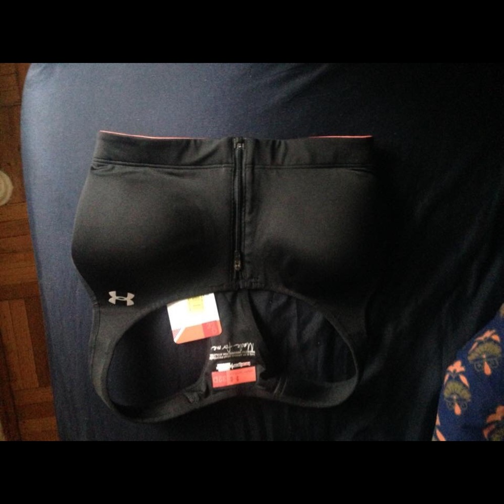 Under Armor Zip Front Sports Bra
