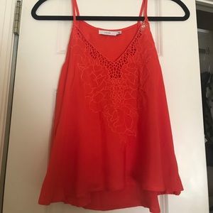 Lush orangeish/red tank top
