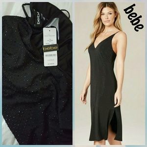 New bebe lara Slip Effortlessly sexy slip dress
