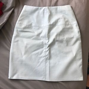 Misguided Baby Blue Pleather Mini