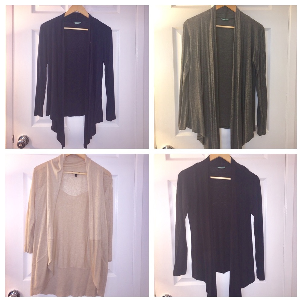 Cardigan 4-color set!