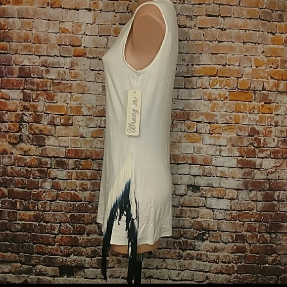 NWT Obre Fringe Top Large Wrangler - Picture 2 of 4