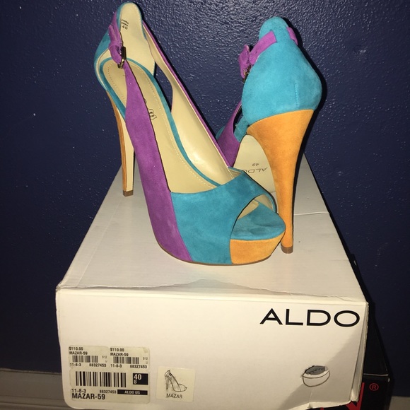 Multi colored heels - Picture 2 of 3