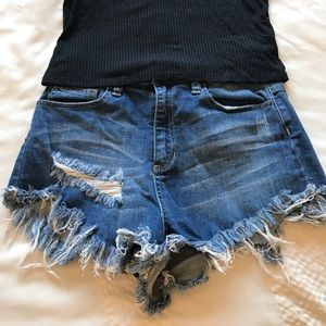 Denim shorts from Nordstrom
