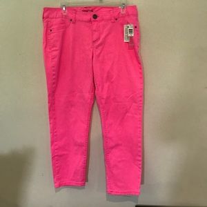 Bongo Size 13 Hot Pink Capris