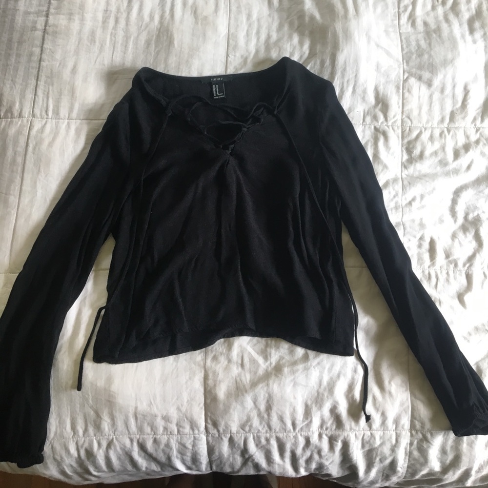 Tie up Long Sleeve