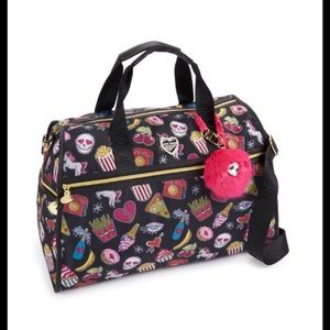 Betsey Johnson Nylon Weekender Bag