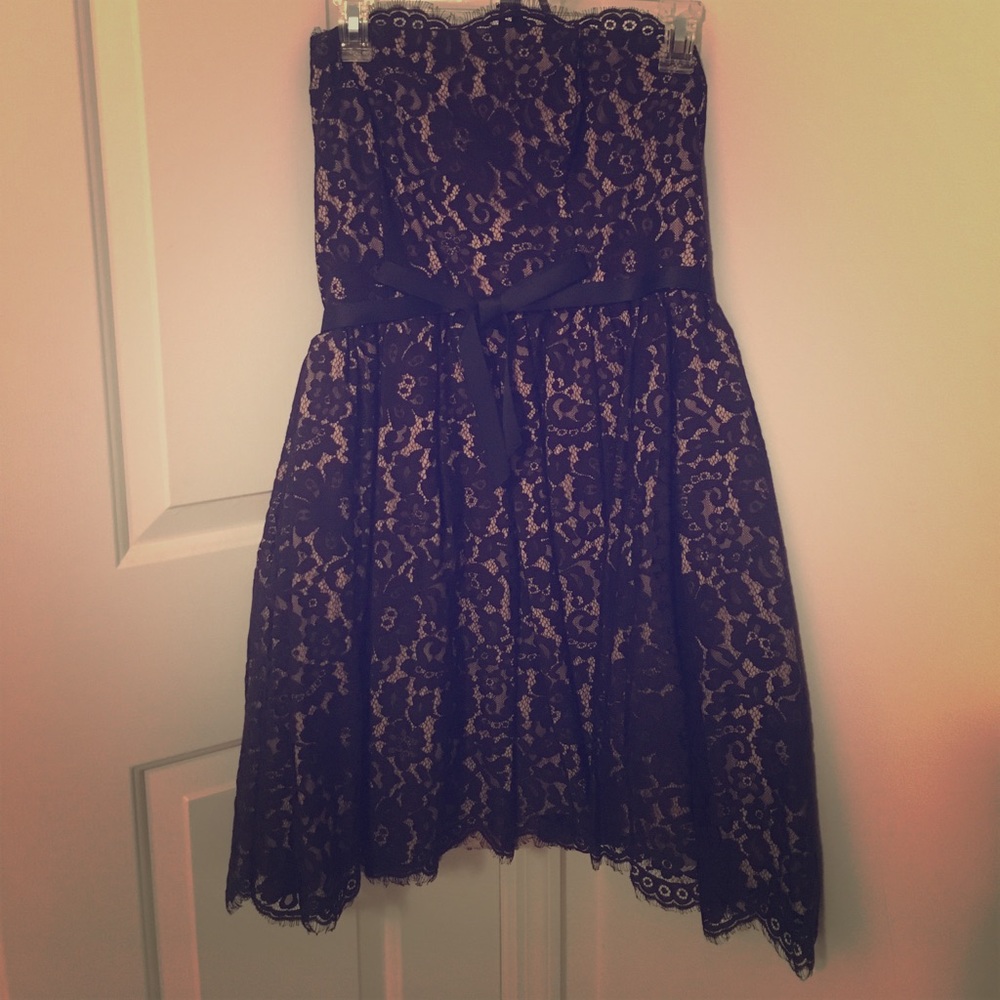 Neiman Marcus/Robert Rodriguez Lace Party Dress