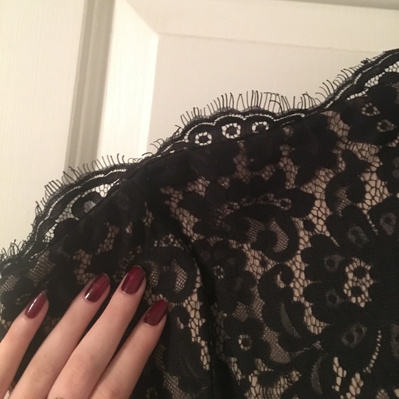 Neiman Marcus/Robert Rodriguez Lace Party Dress - Picture 3 of 6