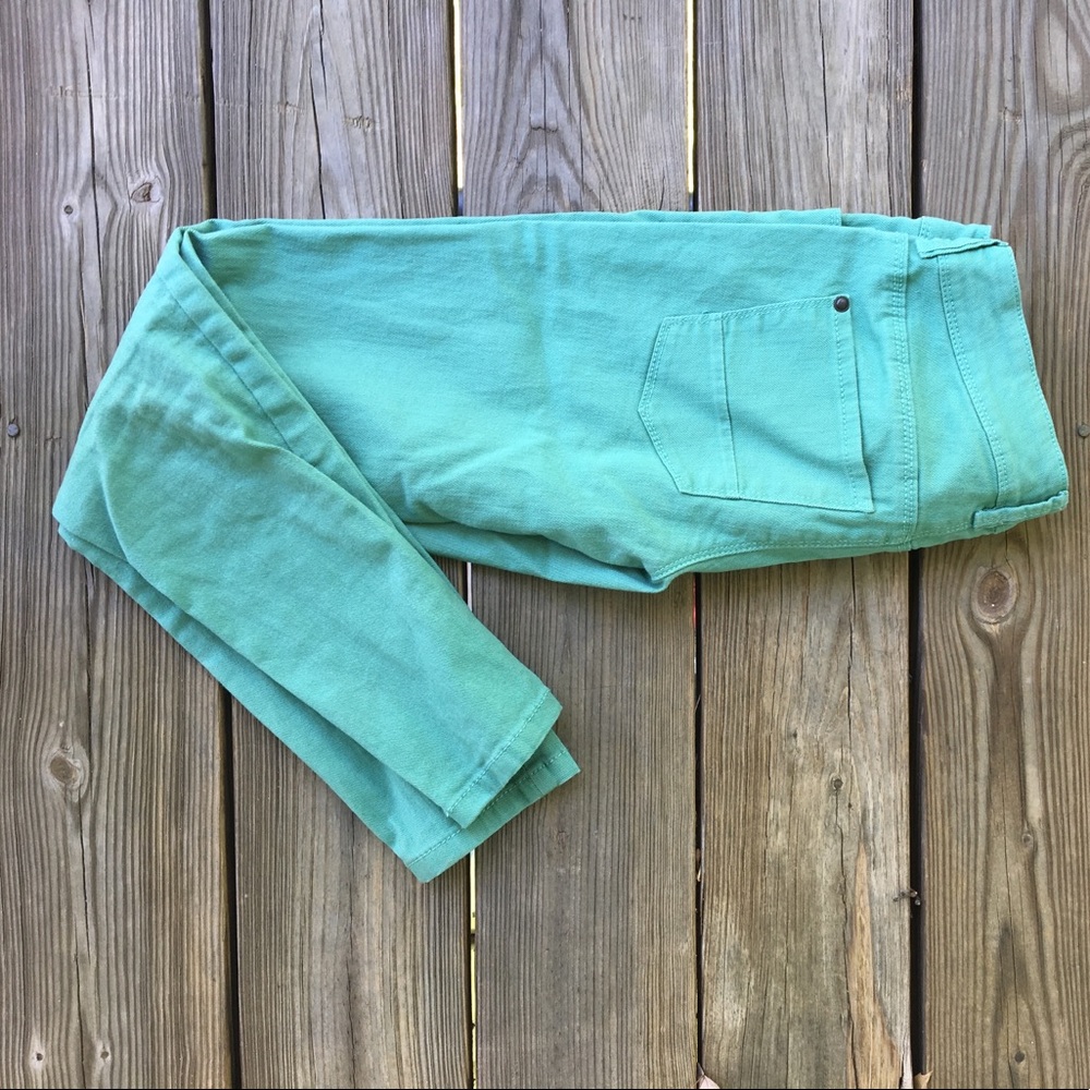 Spring Green Jeans