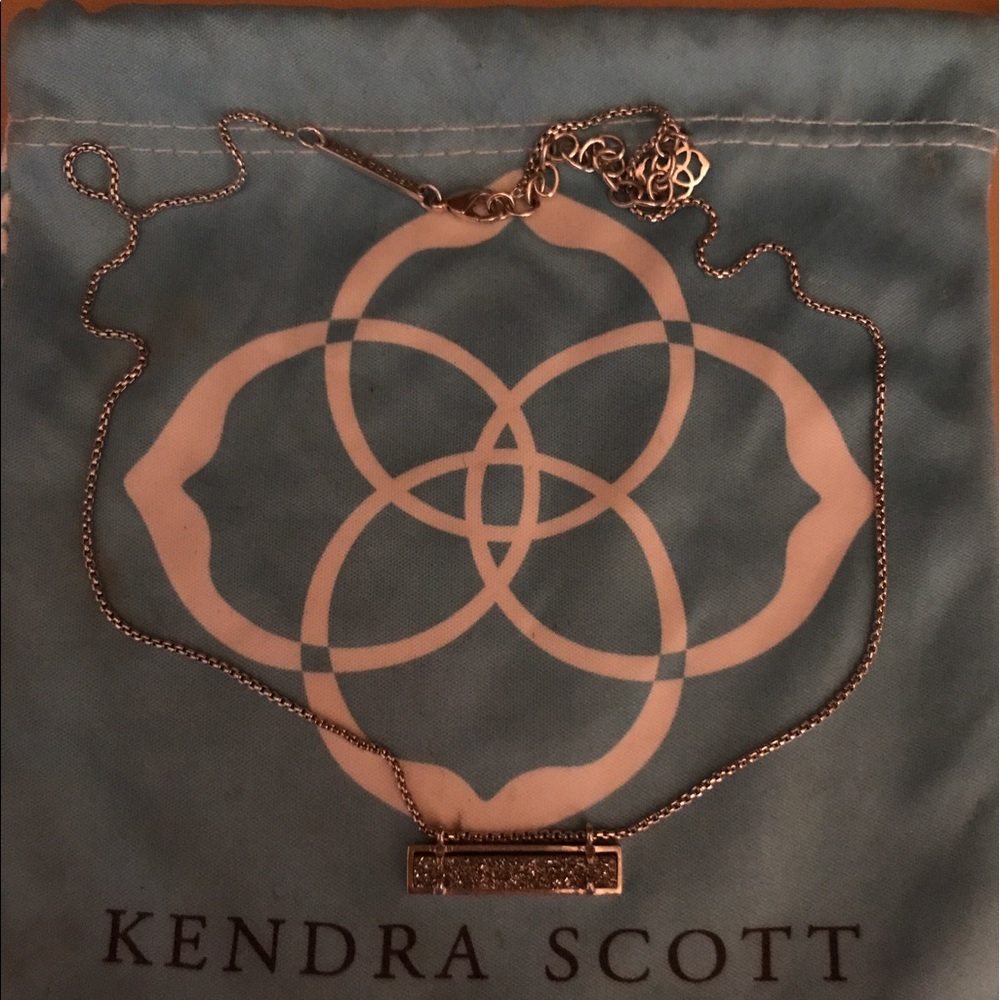 Kendra Scott silver necklace