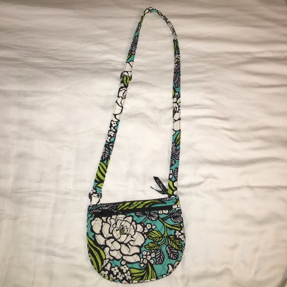 vera bradley lime green purse