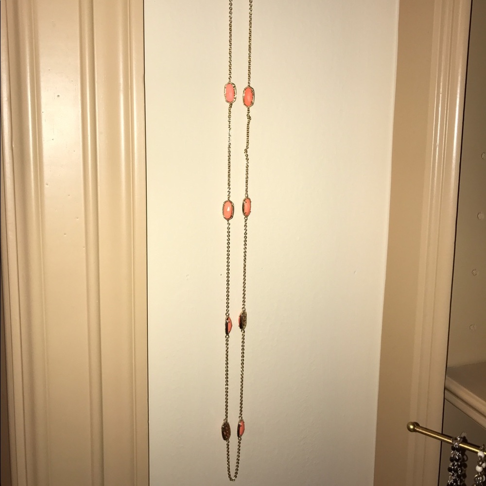 Kendra Scott long stone necklace