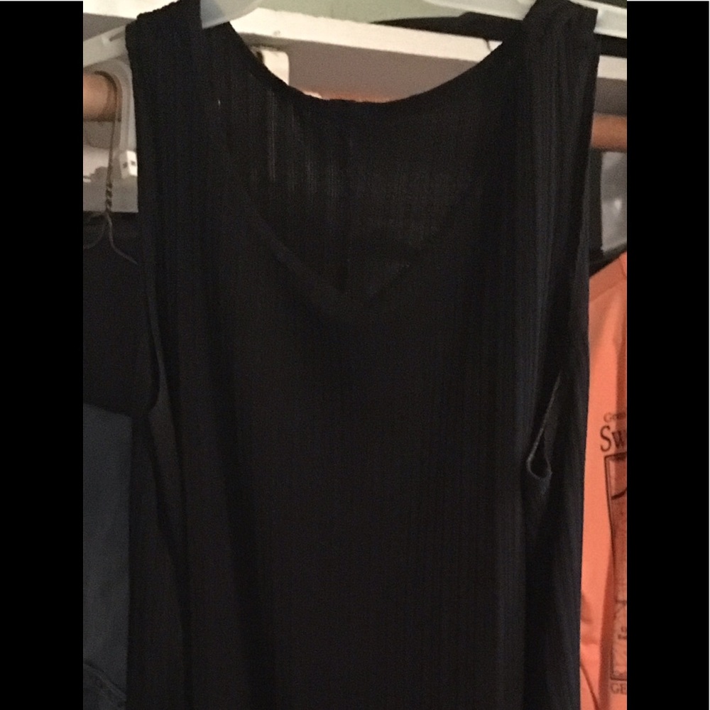 Long black dress with cardigan *Price Drop*