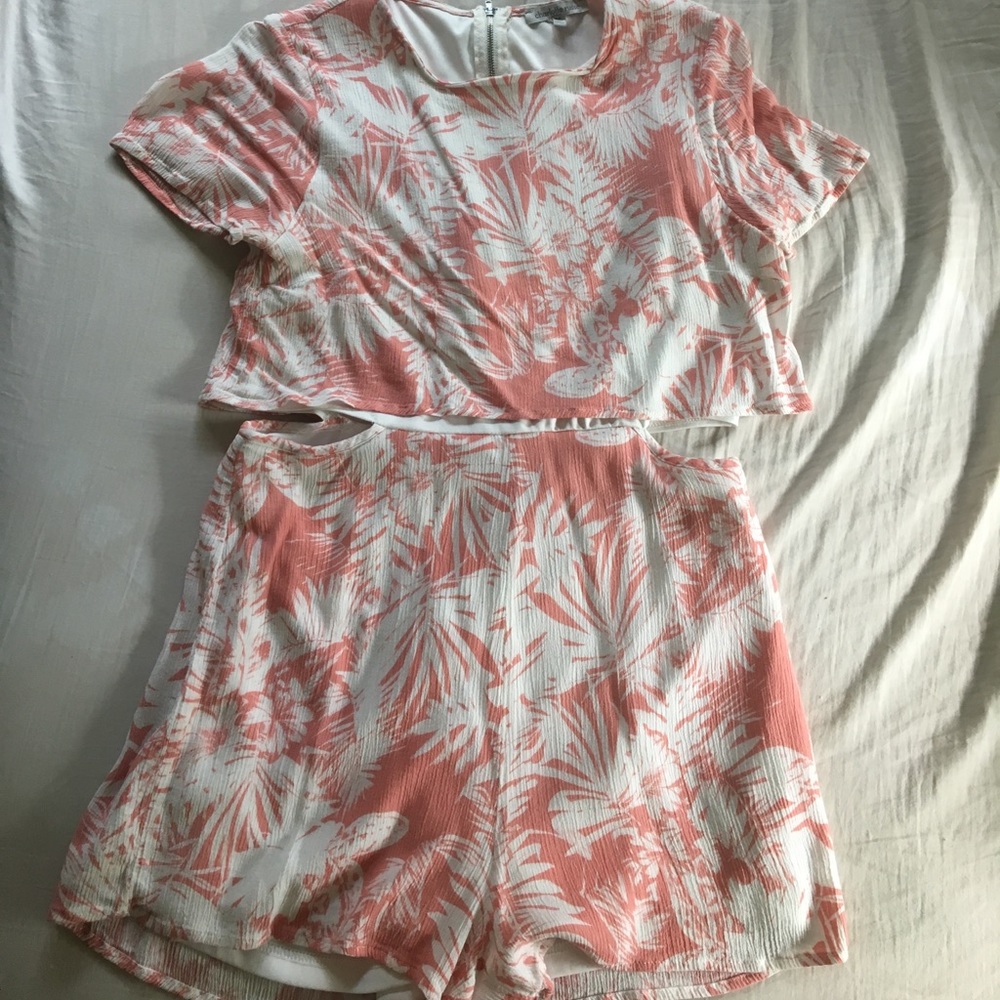 Romper with Cutouts on side
