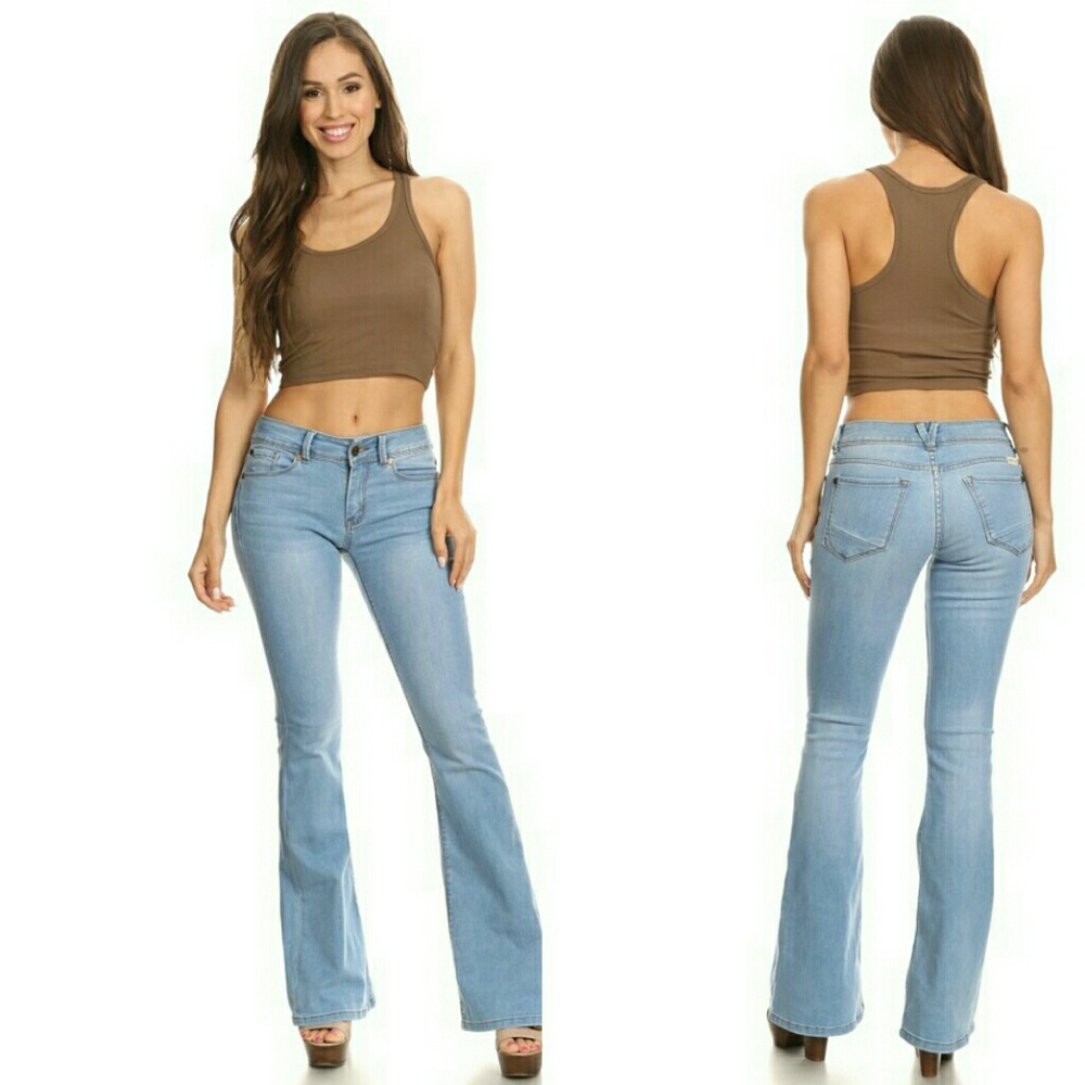 New Vintage flare leg bell bottoms Jeans