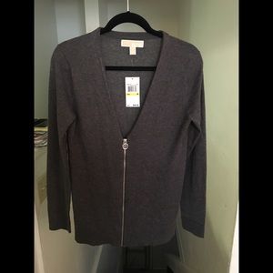 **BRAND NEW** Michael Kors dark gray sweater