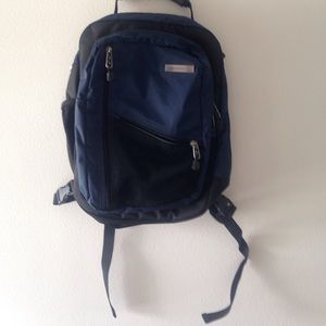 Uphill blue and orange Backpack