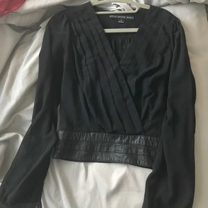 Nice black  v neck blouse