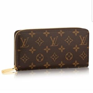 Louis Vuitton Monogram/Brown Zippy Wallet