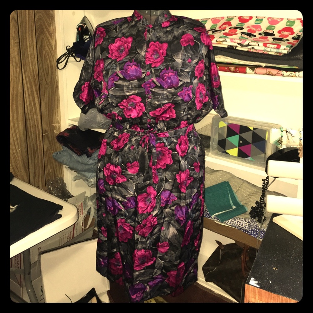 Vintage oriental styled dress