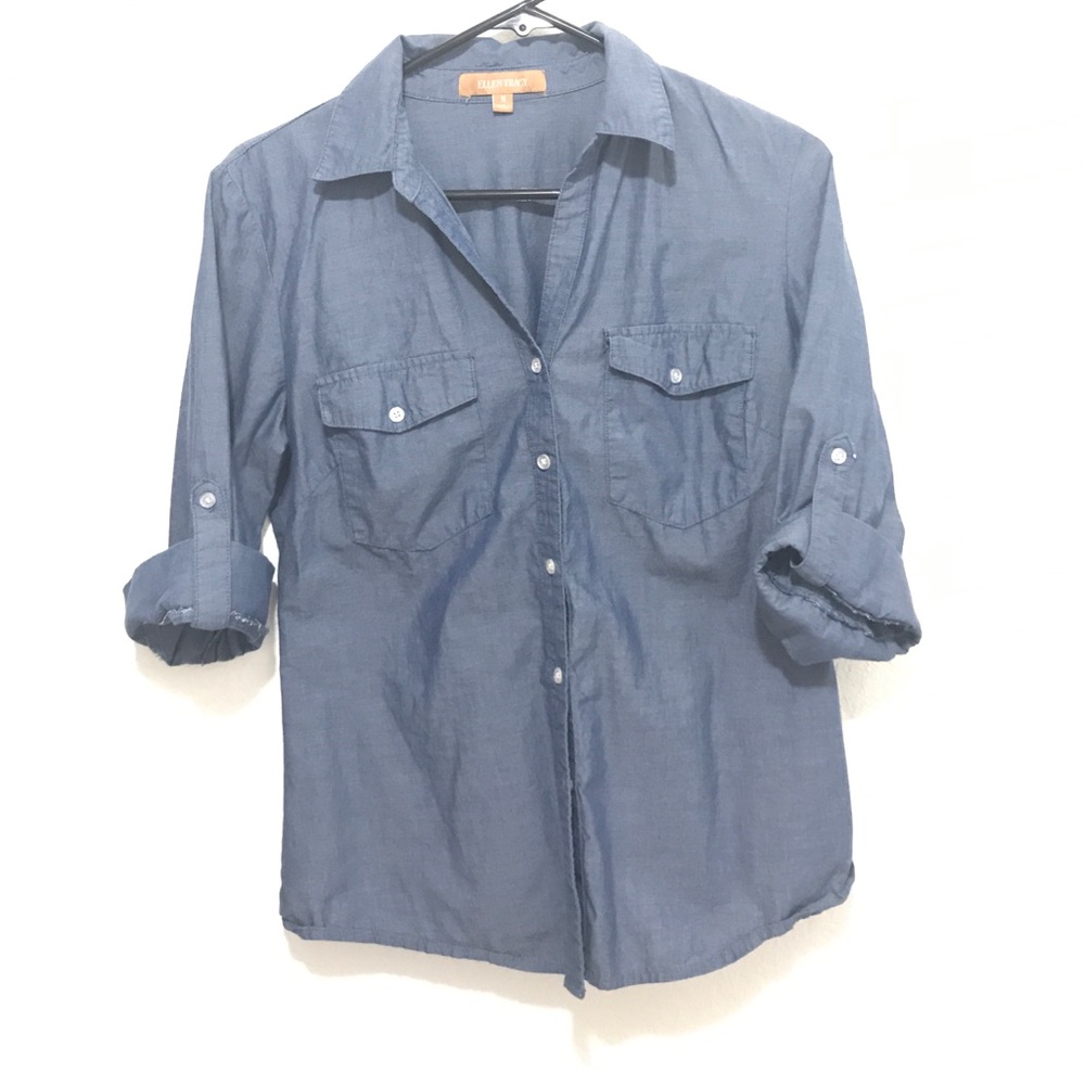 Ellen Tracy Denim shirt