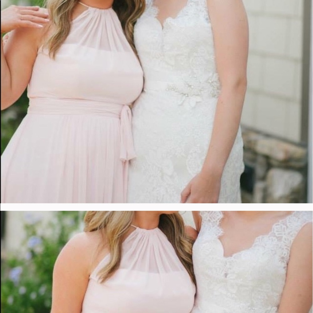 After Six Lulus blush sz 8 or L bridesmaid